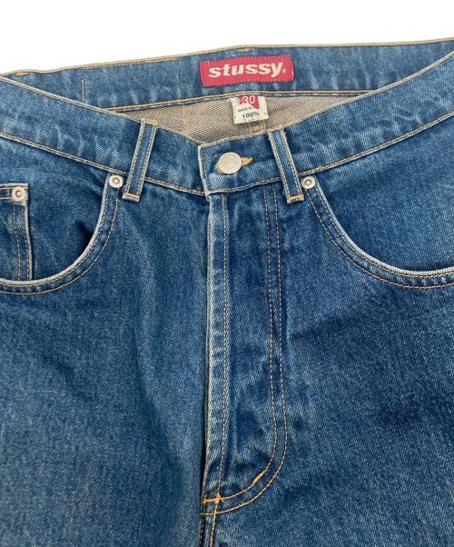stussy（ステューシー）stussy (ステューシー) 90's ボタンフライデニムパンツ インディゴ サイズ:SIZE30の古着・服飾アイテム