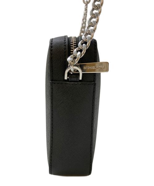 MICHAEL KORS（マイケル・コース）MICHAEL KORS (マイケル・コース) シグネチャークロスボディーバッグ ブラック サイズ:実寸サイズをご参照下さい。の古着・服飾アイテム