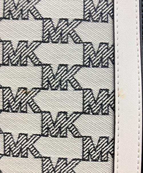 MICHAEL KORS（マイケル・コース）MICHAEL KORS (マイケル・コース) MIRELLA トートバッグ ベージュ×ブラック サイズ:実寸サイズをご参照下さい。の古着・服飾アイテム