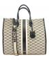 MICHAEL KORS（マイケル・コース）の古着「MIRELLA トートバッグ」｜ベージュ×ブラック