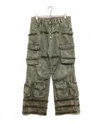 THE BOY HAS NO PATIENCEザボーイハズノーパティエンス）の古着「カーゴパンツ」｜グリーン
