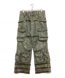 THE BOY HAS NO PATIENCE（ザボーイハズノーパティエンス）の古着「カーゴパンツ」｜グリーン