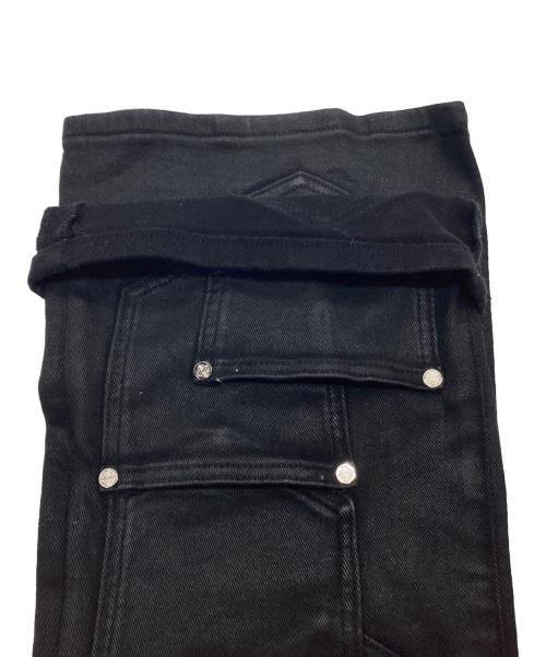 GUAPI（グアピ）GUAPI (グアピ) OBSIDEAN BLACK DISE FLARED PANT ブラック サイズ:SIZE 32の古着・服飾アイテム