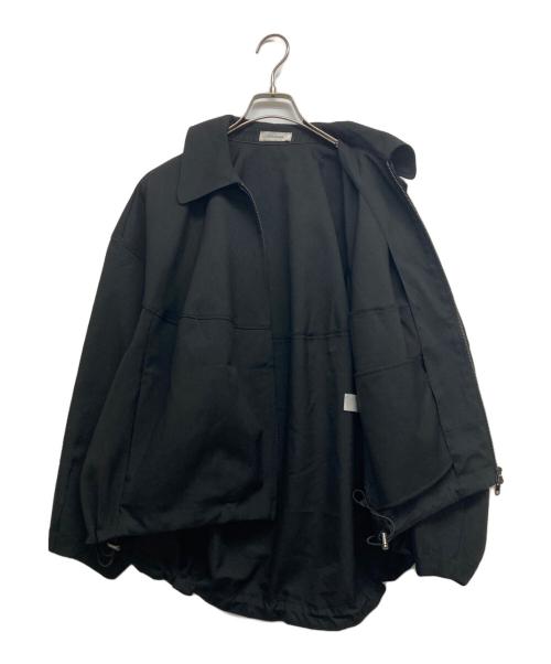 STYLE MIXER（スタイルミキサー）STYLE MIXER (スタイルミキサー) カーブフォルムライトブルゾン ブラック サイズ:Freeの古着・服飾アイテム