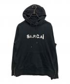 A.P.C.×sacaiアーペーセー×サカイ）の古着「プルオーバーパーカー」｜ブラック