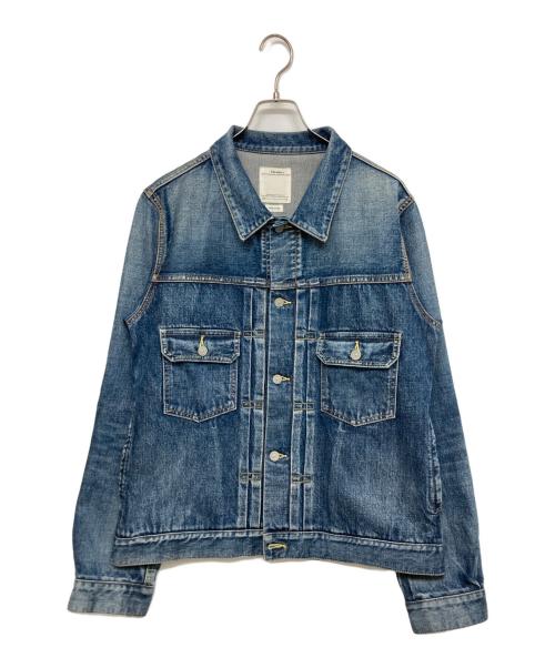 VISVIM（ビズビム）VISVIM (ビズビム) SS 101 JKT DMGD-1001 インディゴ サイズ:SIZE 4の古着・服飾アイテム