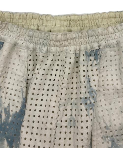 CLASS（クラス）CLASS (クラス) ULTRASUEDE PUNCHING HAND DYE ホワイト サイズ:SIZE1の古着・服飾アイテム