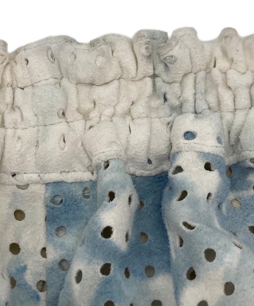 CLASS（クラス）CLASS (クラス) ULTRASUEDE PUNCHING HAND DYE ホワイト サイズ:SIZE1の古着・服飾アイテム