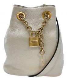 MICHAEL KORS（マイケル・コース）の古着「チェーンショルダーバッグ」｜ホワイト