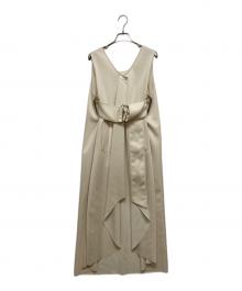 YOHEI OHNO（ヨウヘイオオノ）の古着「Mantle Dress/マントルドレス」｜アイボリー