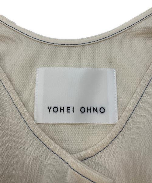 YOHEI OHNO（ヨウヘイオオノ）YOHEI OHNO (ヨウヘイオオノ) Mantle Dress/マントルドレス アイボリー サイズ:SIZE 1の古着・服飾アイテム