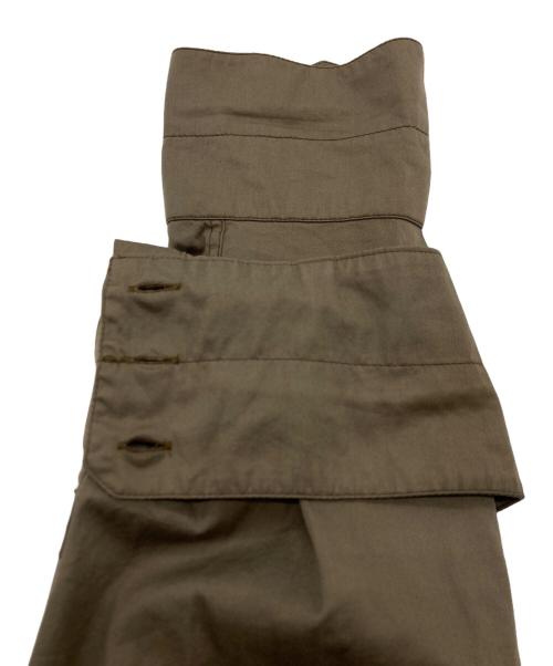 LEMAIRE（ルメール）LEMAIRE (ルメール) リラックスドウェスタンコットンシャツ ブラウン サイズ:SIZE 44の古着・服飾アイテム