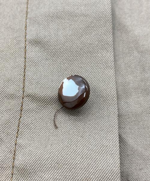 LEMAIRE（ルメール）LEMAIRE (ルメール) リラックスドウェスタンコットンシャツ ブラウン サイズ:SIZE 44の古着・服飾アイテム