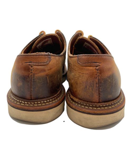 RED WING（レッドウィング）RED WING (レッドウィング) Work Oxford Moc-toe /ワークオックスフォードモックトゥシューズ ブラウン サイズ:USA 6.5の古着・服飾アイテム