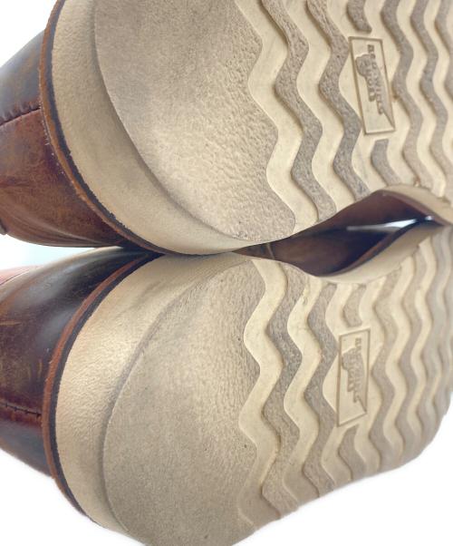 RED WING（レッドウィング）RED WING (レッドウィング) Work Oxford Moc-toe /ワークオックスフォードモックトゥシューズ ブラウン サイズ:USA 6.5の古着・服飾アイテム