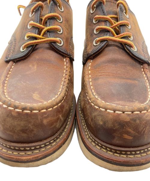 RED WING（レッドウィング）RED WING (レッドウィング) Work Oxford Moc-toe /ワークオックスフォードモックトゥシューズ ブラウン サイズ:USA 6.5の古着・服飾アイテム