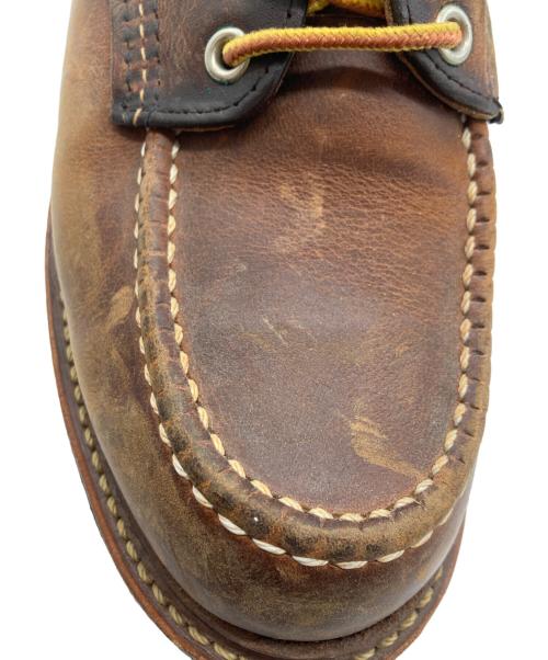 RED WING（レッドウィング）RED WING (レッドウィング) Work Oxford Moc-toe /ワークオックスフォードモックトゥシューズ ブラウン サイズ:USA 6.5の古着・服飾アイテム