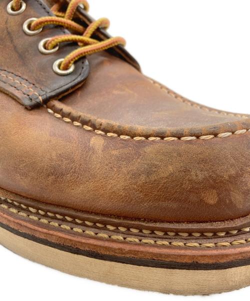 RED WING（レッドウィング）RED WING (レッドウィング) Work Oxford Moc-toe /ワークオックスフォードモックトゥシューズ ブラウン サイズ:USA 6.5の古着・服飾アイテム