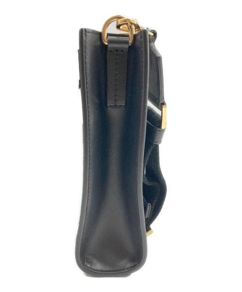 ZANCHETTI（ザンケッティー）ZANCHETTI (ザンケッティー) VERMEIL par iena (ヴェルメイユ パー イエナ) ショルダーバッグ ブラックの古着・服飾アイテム