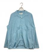 AURALEE×TEKLAオーラリー×テクラ）の古着「PYJAMAS SHIRT SWT-MIS」｜ブルー