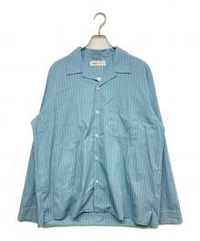 AURALEE×TEKLA（オーラリー×テクラ）の古着「PYJAMAS SHIRT SWT-MIS」｜ブルー