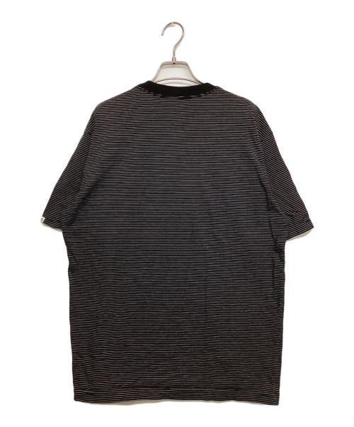The Ennnoy Professional（ザ エンノイ プロフェッショナル）The Ennnoy Professional (ザ エンノイ プロフェッショナル) Border Tee ブラック サイズ:SIZE Mの古着・服飾アイテム