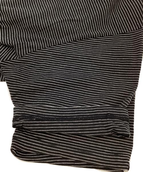 The Ennnoy Professional（ザ エンノイ プロフェッショナル）The Ennnoy Professional (ザ エンノイ プロフェッショナル) Border Tee ブラック サイズ:SIZE Mの古着・服飾アイテム