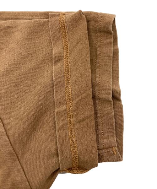 NUMBER (N)INE（ナンバーナイン）NUMBER (N)INE (ナンバーナイン) エンブレム穴あきTシャツ ブラウン サイズ:SIZE 3の古着・服飾アイテム