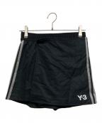 Y-3ワイスリー）の古着「Logo skort」｜ブラック