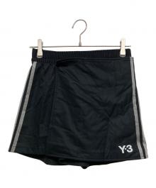 Y-3（ワイスリー）の古着「Logo skort」｜ブラック