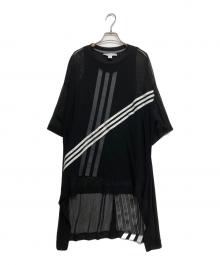 Y-3（ワイスリー）の古着「W CH1 MESH TEE」｜ブラック