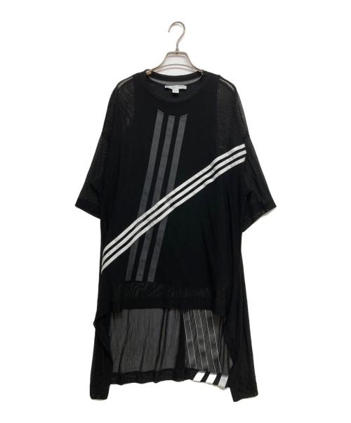 Y-3（ワイスリー）Y-3 (ワイスリー) W CH1 MESH TEE ブラック サイズ:SIZE XSの古着・服飾アイテム