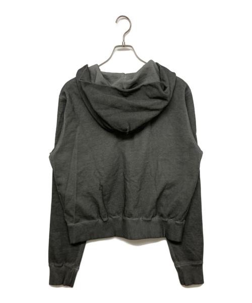 BEAMS（ビームス）BEAMS (ビームス) FUTURE ARCHIVE (フューチャー アーカイブ) AGING SWEAT ZIPUP HOODIE グレー サイズ:SIZE Mの古着・服飾アイテム