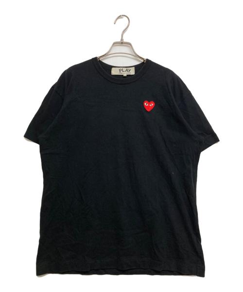 PLAY COMME des GARCONS（プレイコムデギャルソン）PLAY COMME des GARCONS (プレイコムデギャルソン) 半袖Tシャツ ブラック サイズ:SIZE XXLの古着・服飾アイテム