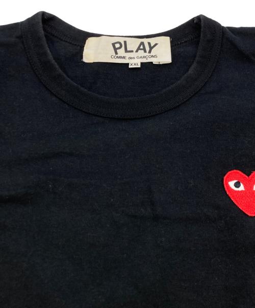 PLAY COMME des GARCONS（プレイコムデギャルソン）PLAY COMME des GARCONS (プレイコムデギャルソン) 半袖Tシャツ ブラック サイズ:SIZE XXLの古着・服飾アイテム