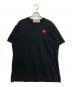 PLAY COMME des GARCONS（プレイコムデギャルソン）の古着「半袖Tシャツ」｜ブラック
