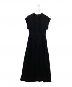 INTIMITEアンティミテ）の古着「Pin Tuck Pleat Dress」｜ブラック