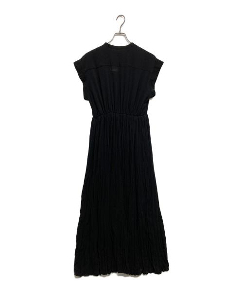 INTIMITE（アンティミテ）INTIMITE (アンティミテ) Pin Tuck Pleat Dress ブラック サイズ:SIZE M 未使用品の古着・服飾アイテム