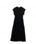 INTIMITE（アンティミテ）の古着「Pin Tuck Pleat Dress」｜ブラック