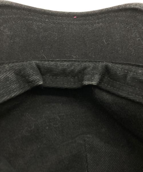 MIU MIU（ミュウミュウ）MIU MIU (ミュウミュウ) デニム ベースボールキャップ ブラック サイズ:SIZE Sの古着・服飾アイテム