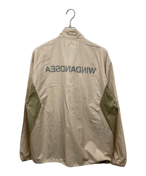 WIND AND SEA（ウィンダンシー）WIND AND SEA (ウィンダンシー) ナイロントラックジャケット ベージュ サイズ:SIZE XLの古着・服飾アイテム