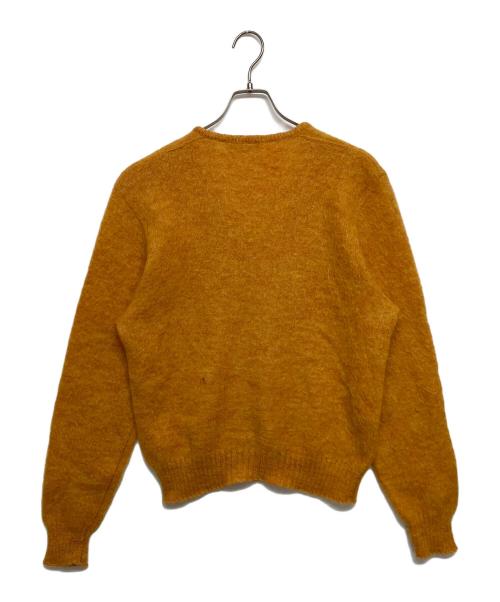 ROY'S BY DRUMMOND（ロイズ・バイ・ドラモンド）ROY'S BY DRUMMOND (ロイズ・バイ・ドラモンド) モヘア混Vネックニット イエロー サイズ:SIZE Lの古着・服飾アイテム