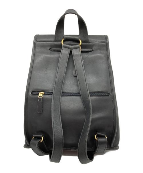 COACH（コーチ）COACH (コーチ) レザーリュック ブラック サイズ:実寸サイズをご参照下さい。の古着・服飾アイテム