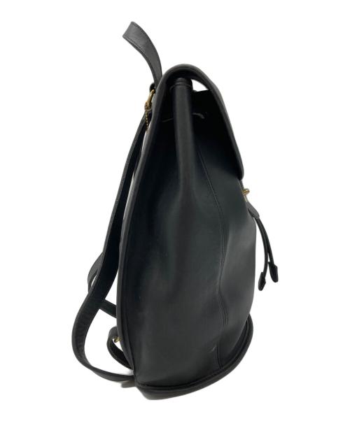 COACH（コーチ）COACH (コーチ) レザーリュック ブラック サイズ:実寸サイズをご参照下さい。の古着・服飾アイテム