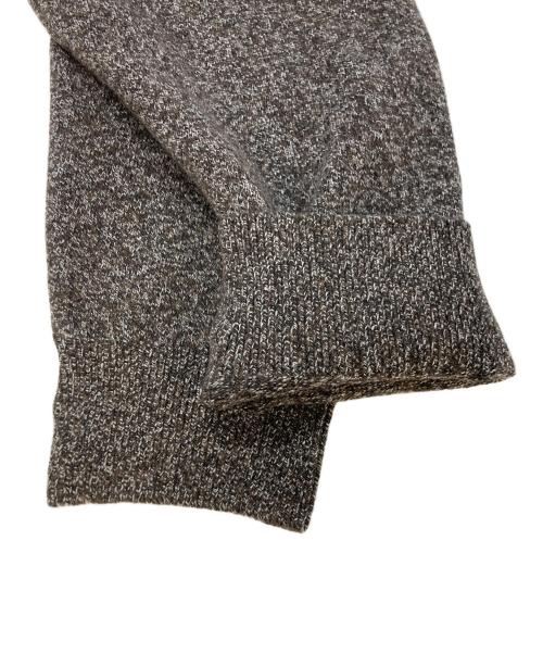 SEEALL（シーオール）SEEALL (シーオール) NORA CARDIGAN YAK WOOL（ノラ・カーディガン・ヤク・ウール）　SAU51 KJ681M ブラウン サイズ:SIZE  Freeの古着・服飾アイテム