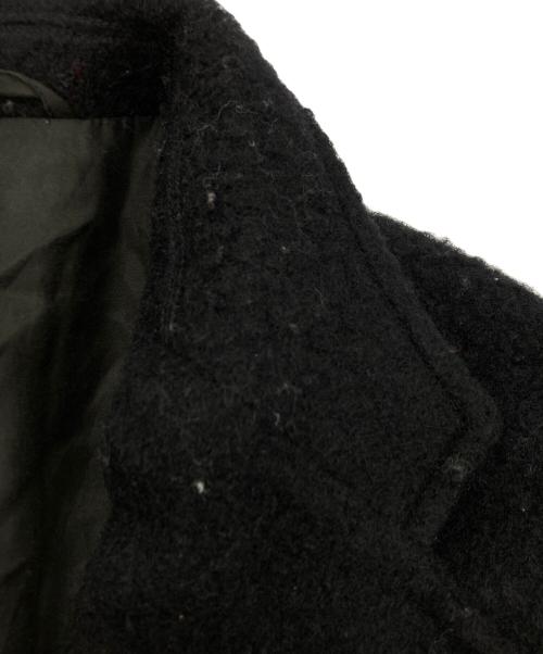 BLURHMS（ブラームス）BLURHMS (ブラームス) ウールダブルブレストオーバーコート ブラック サイズ:SIZE 4の古着・服飾アイテム