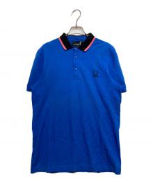 FRED PERRY×RAF SIMONS（フレッドペリー×ラフシモンズ）の古着「ポロシャツ」｜ネイビー