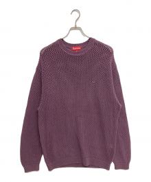 SUPREME（シュプリーム）の古着「OPEN KNIT SMALL BOX」｜パープル