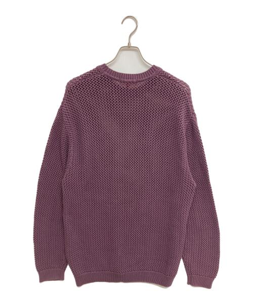 SUPREME（シュプリーム）SUPREME (シュプリーム) OPEN KNIT SMALL BOX パープル サイズ:SIZE Lの古着・服飾アイテム