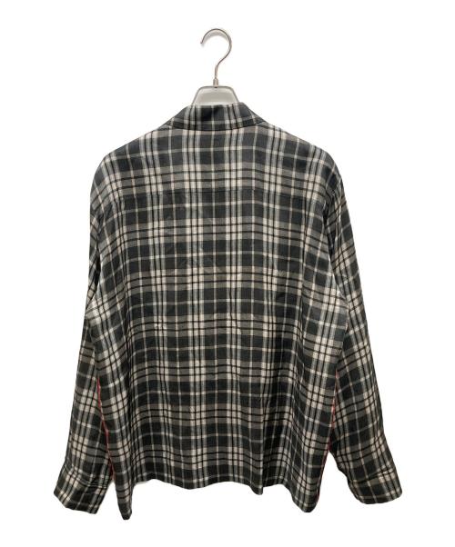 TOGA ARCHIVES（トーガアーカイブス）TOGA ARCHIVES (トーガアーカイブス) INNER PRINT SHIRT ブラウン サイズ:SIZE Lの古着・服飾アイテム